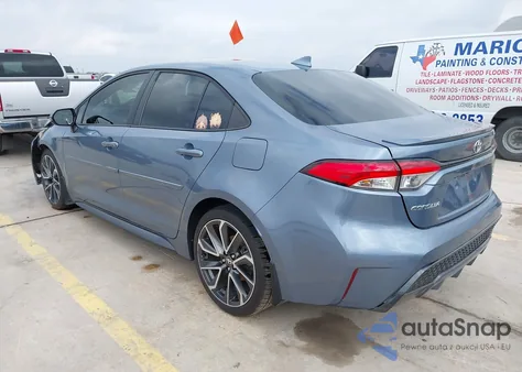 2020 Toyota Corolla Se from USA, damaged, VIN 5YFS4RCE0LP038962